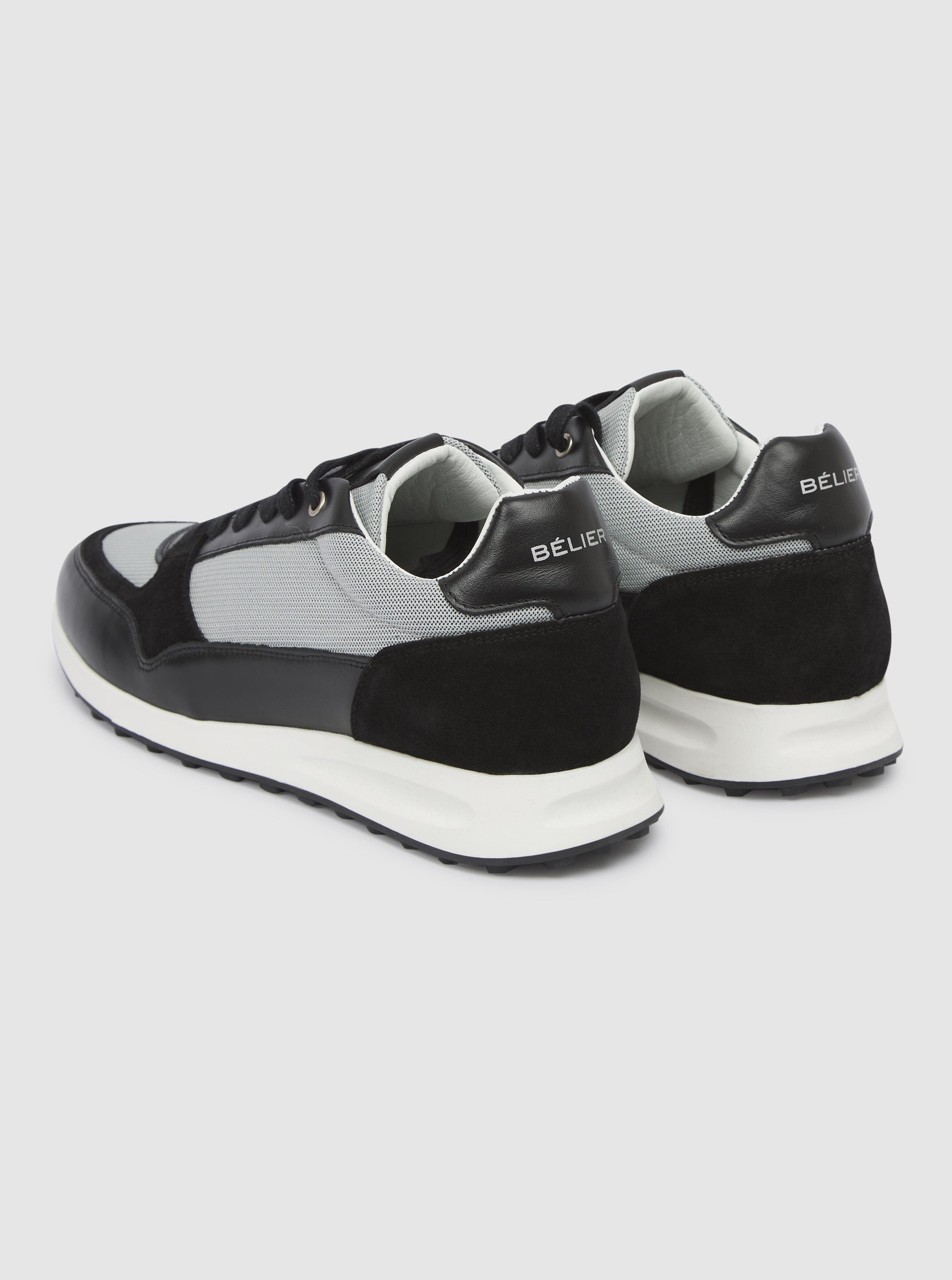 Luxe Runner Black/Grey/White