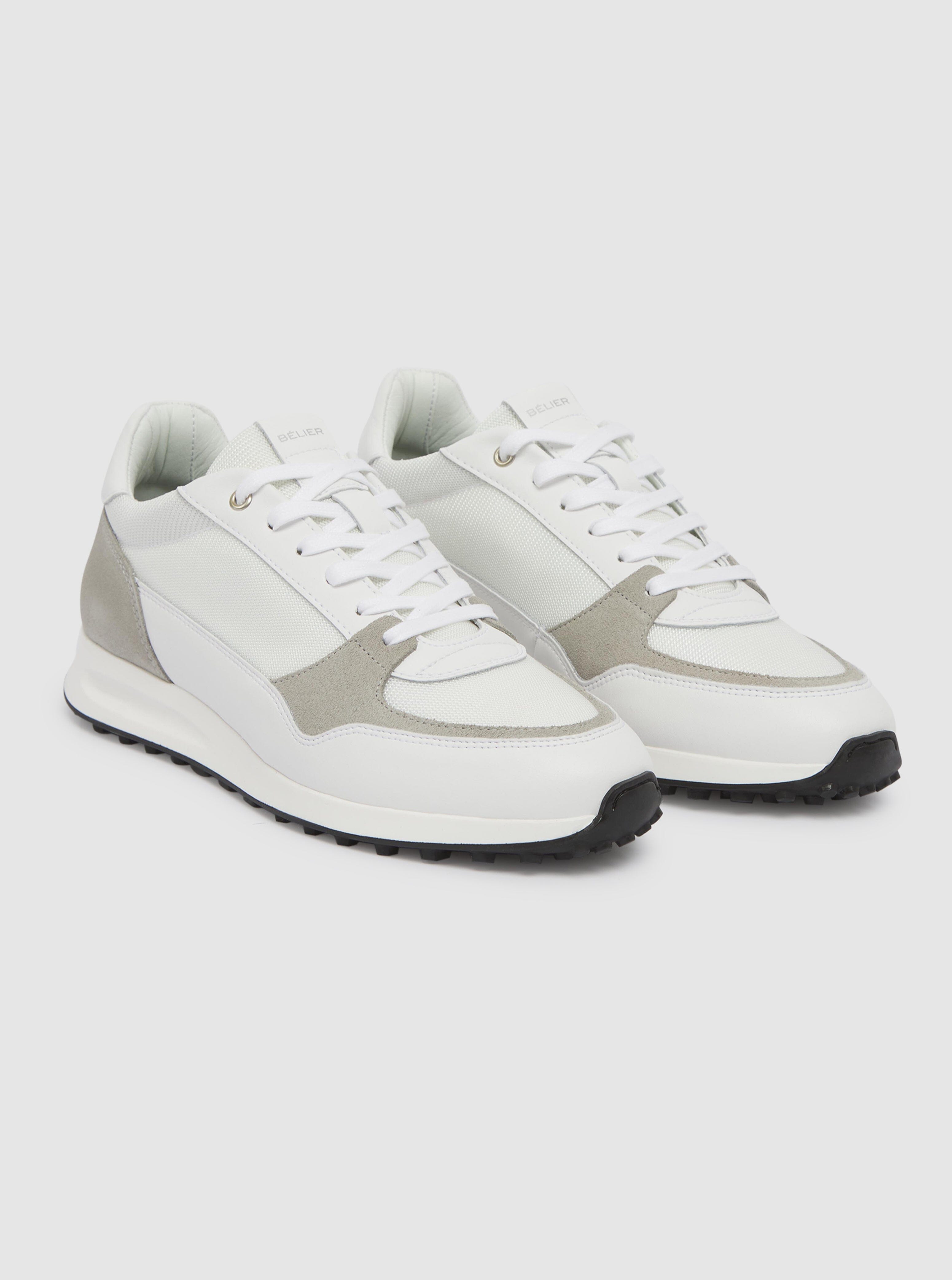 Luxe Runner White/Grey