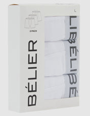 White 3 Pack Boxer Shorts