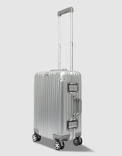 20" Small Aluminium Suitcase - Silver