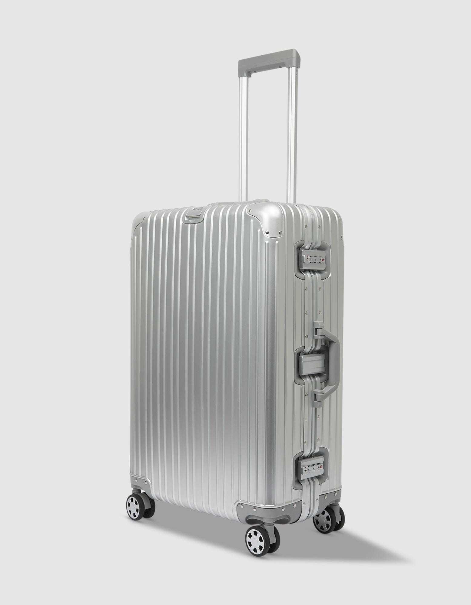 29" Large Aluminium Suitcase - Silver