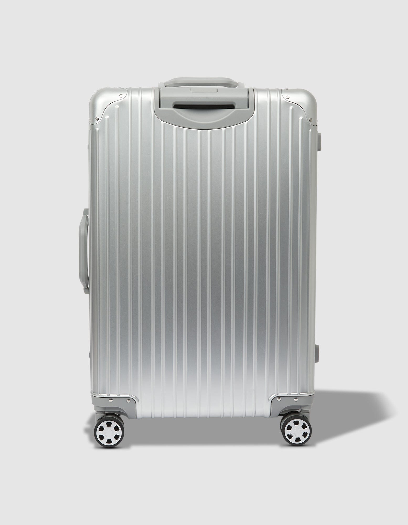 26" Medium Aluminium Suitcase - Silver