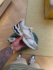 88 Mesh Runner - White/Brown