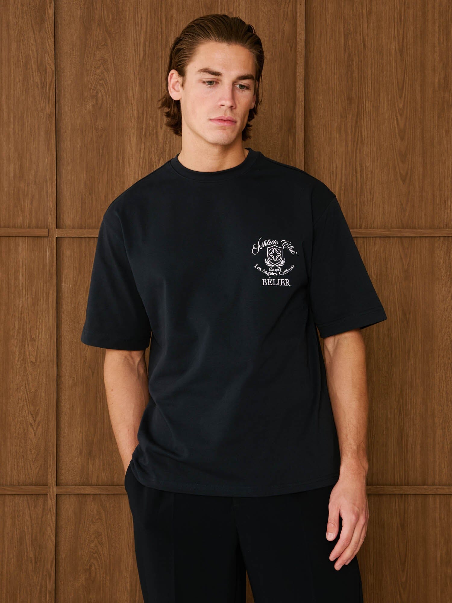 Navy Athletic Tee