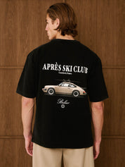 Washed Black Après Ski T-Shirt