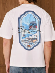 White Alpine View T-Shirt
