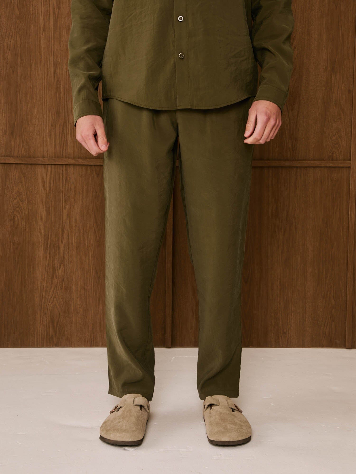 Olive Modal Trouser