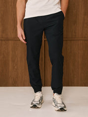 Navy Essential Cuffed Trouser