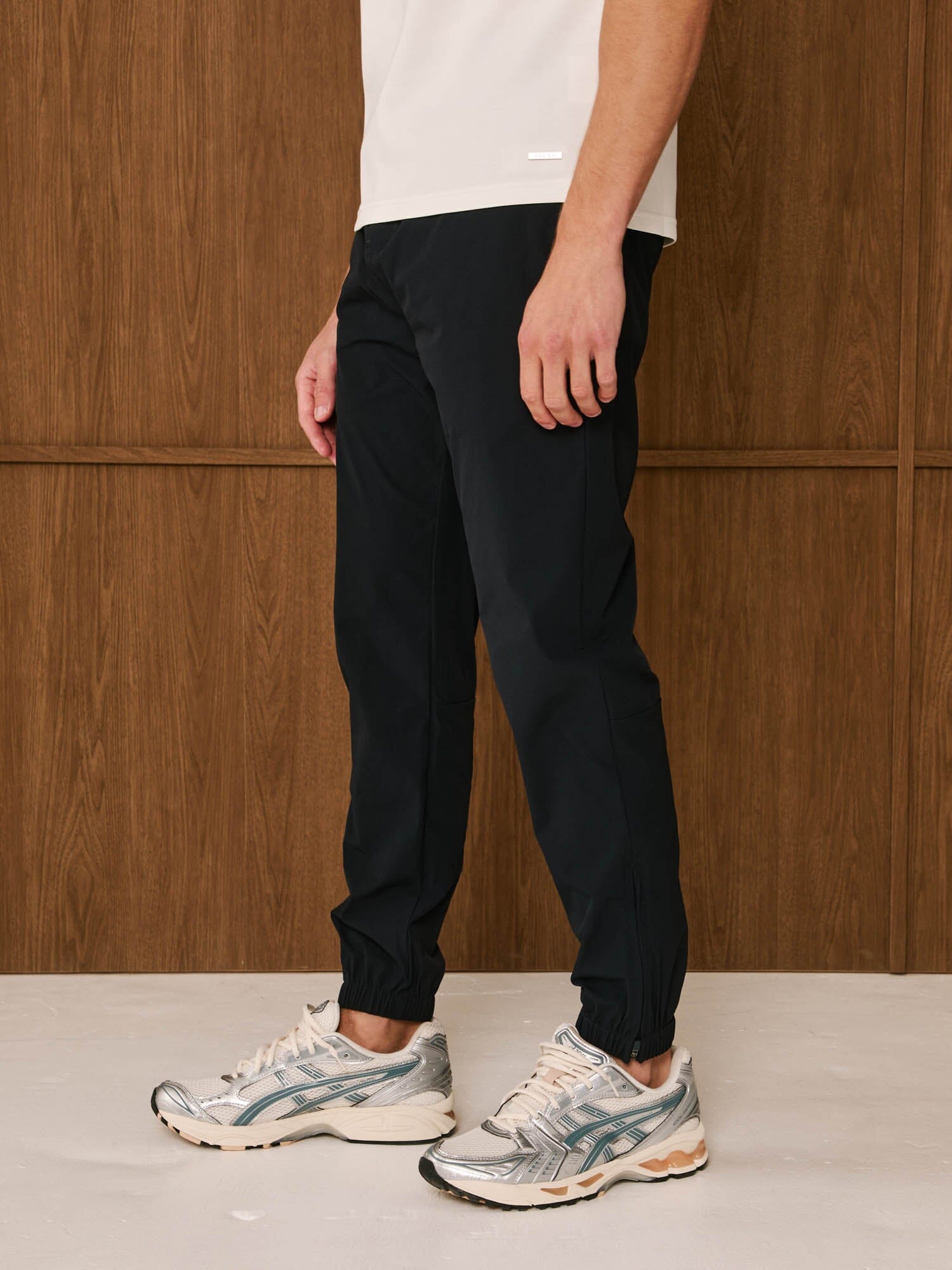 Navy Essential Cuffed Trouser
