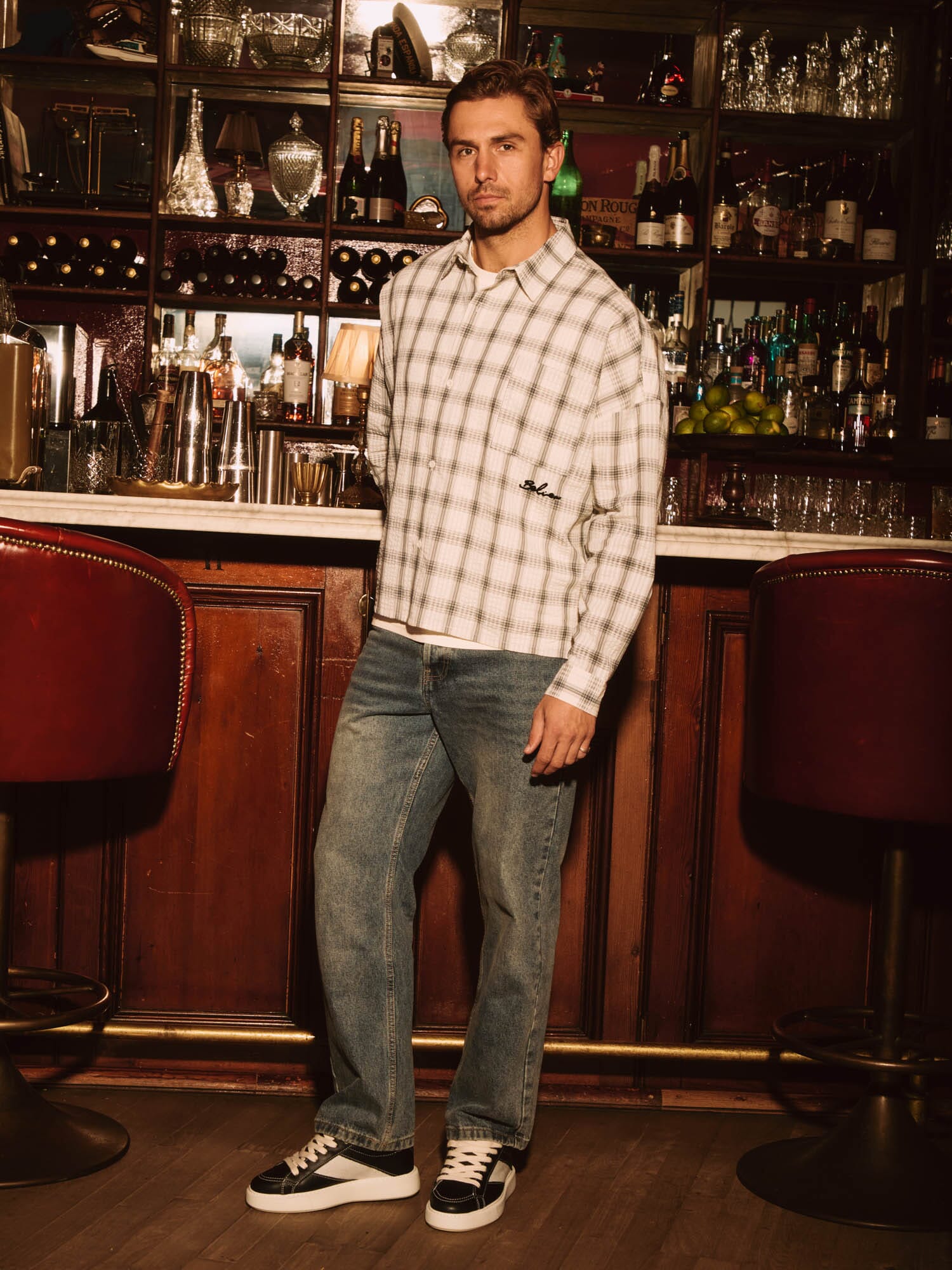 Off White Check Shirt