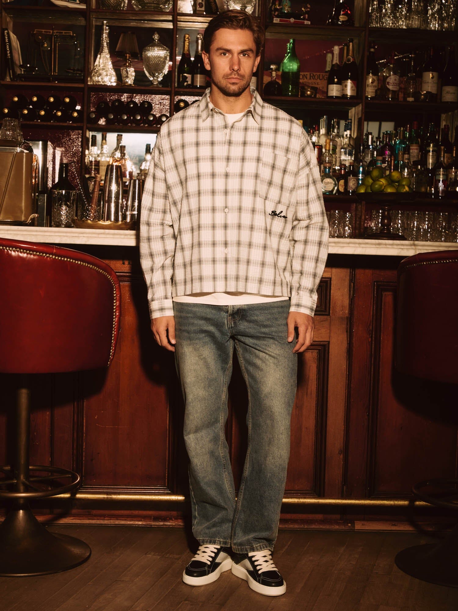 Off White Check Shirt