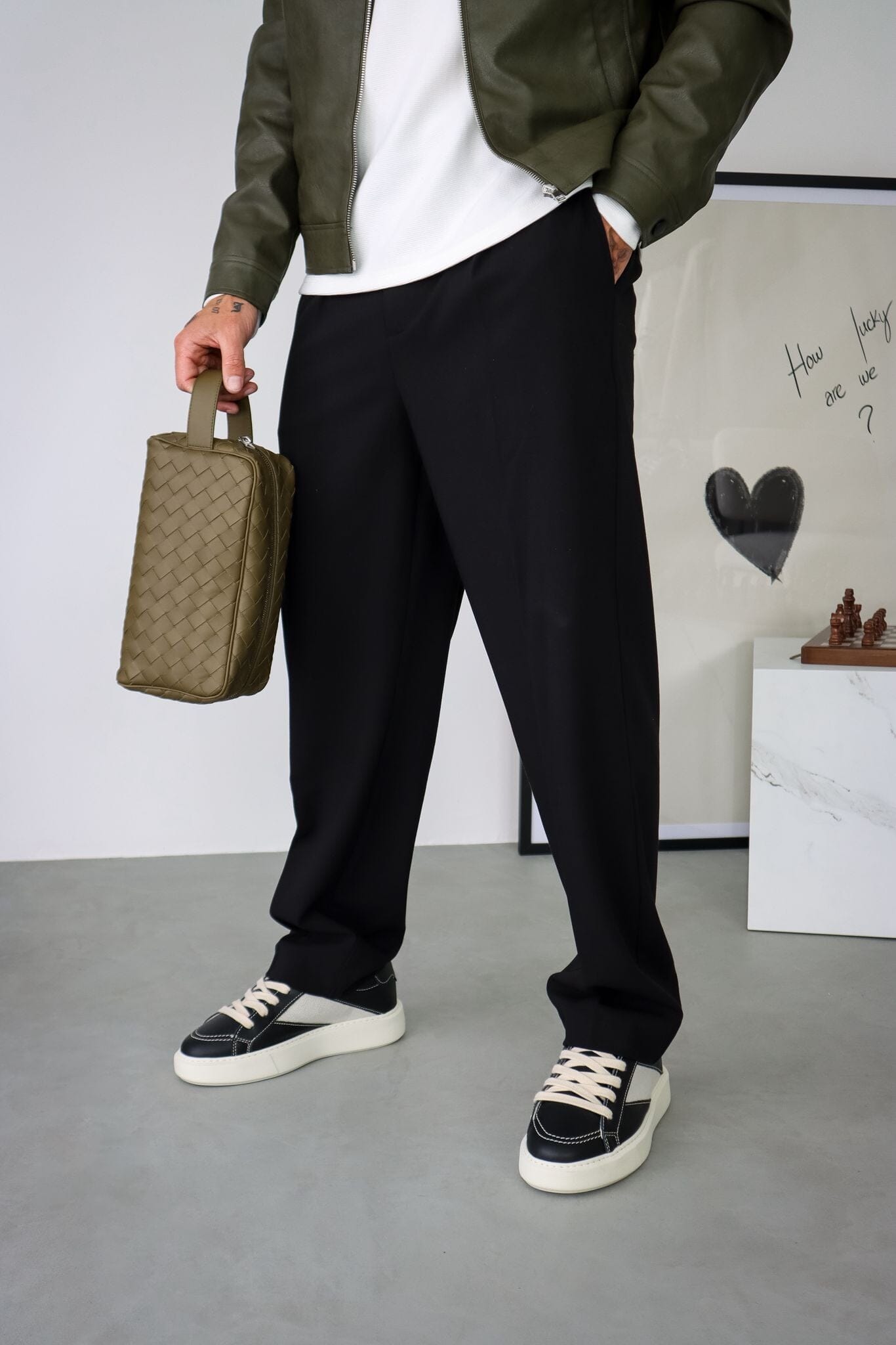 Soho Black/Beige Cupsole