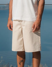 Clyde Denim Jort - Stone