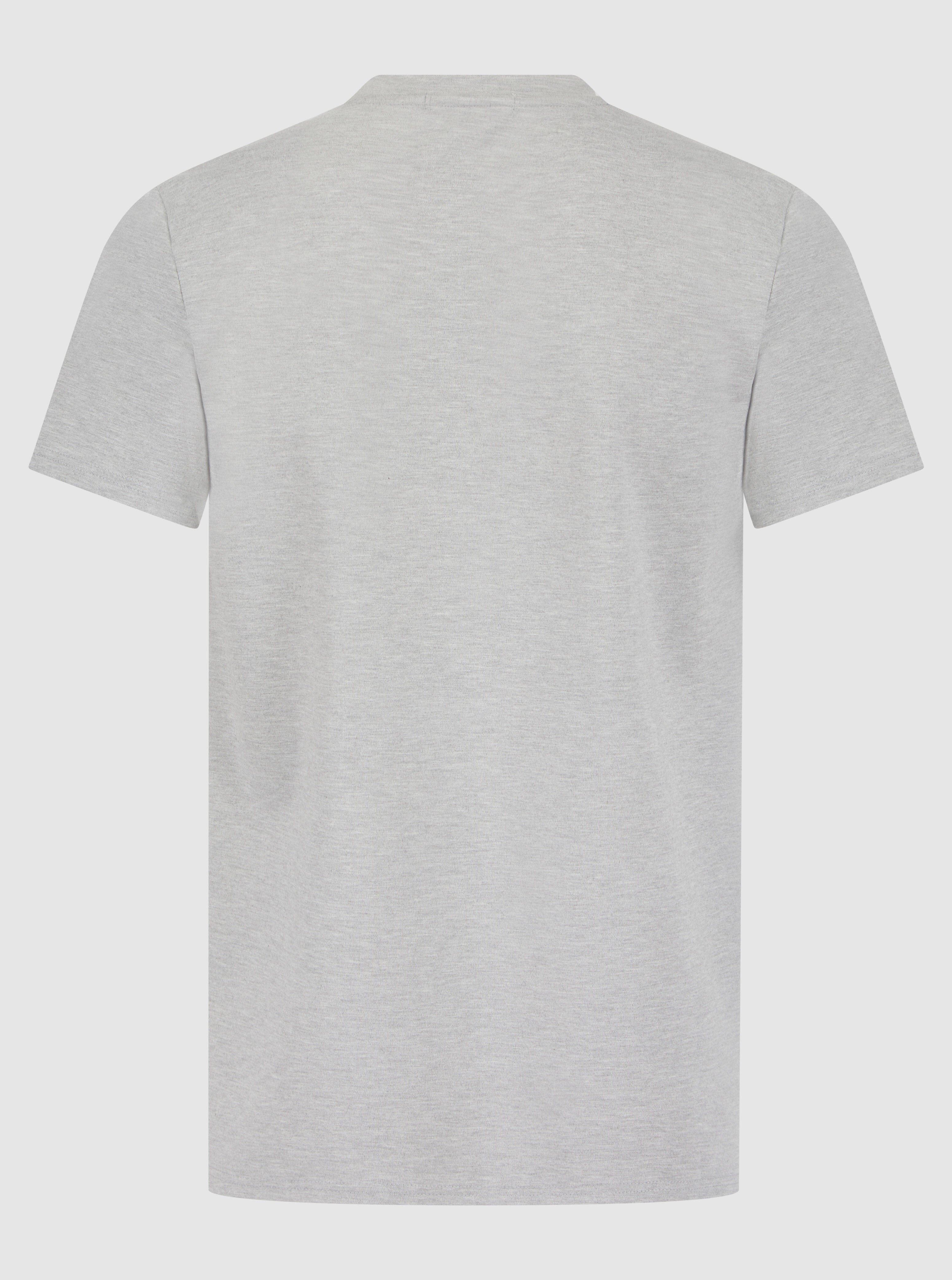 Premium Plain T-shirt Grey Marl