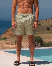Brandon Nylon Swimshort - Olive