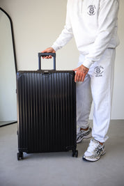 29" Large Aluminium Suitcase - Black