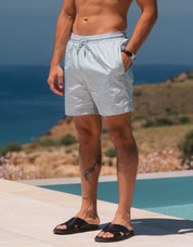 Brandon Nylon Swimshort- Sky