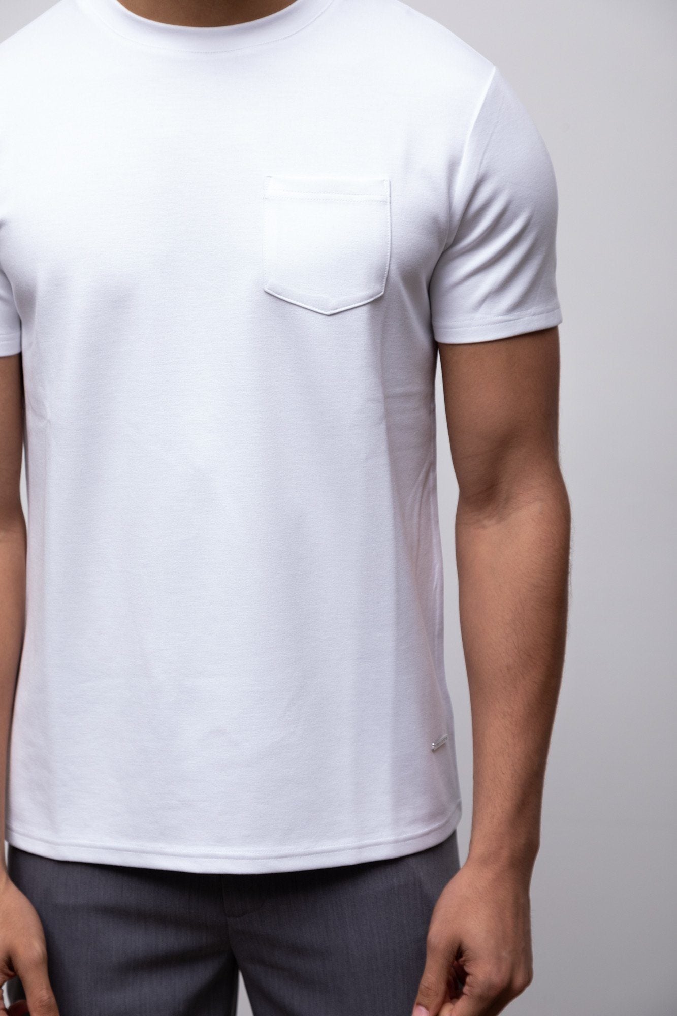 Premium Pocket T-shirt White